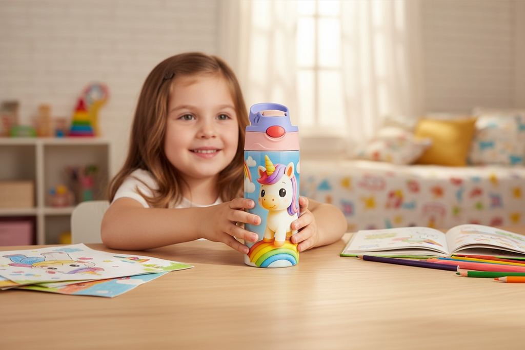 Design your own Girls 120z double wall Stainless steel bottle 304